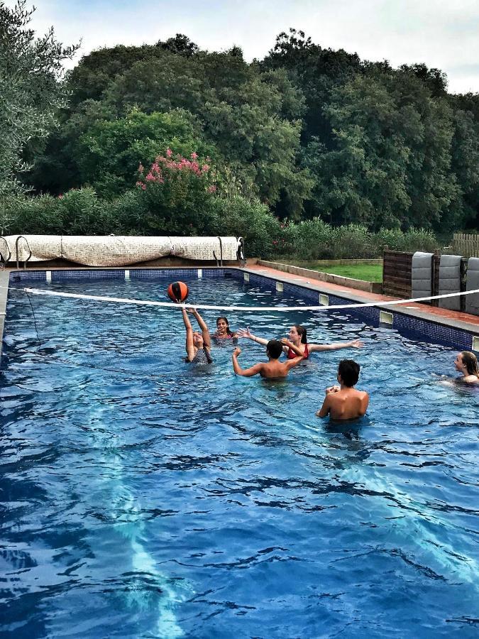 Hotel Mas Pelegri Seriñá Bagian luar foto
